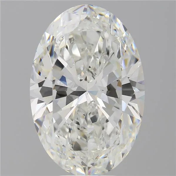 9.06ct Oval Lab Grown Diamond (Colour G, Clarity VVS2, IGI Certified)