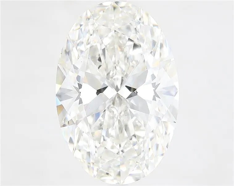 9.08ct Oval Lab Grown Diamond (Colour G, Clarity VS1, IGI Certified) - Jewelry by Cleo