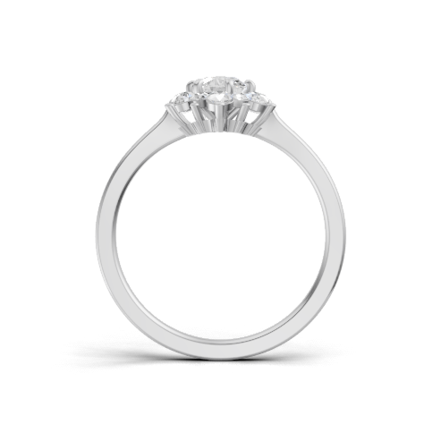 round-14k white gold|round-18k white gold|round-platinum