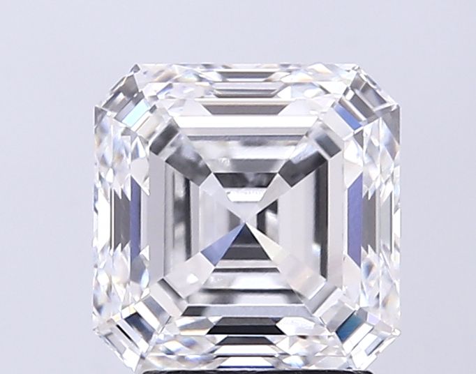 Asscher 3.08ct E VVS2 EX EX None - Jewelry by Cleo