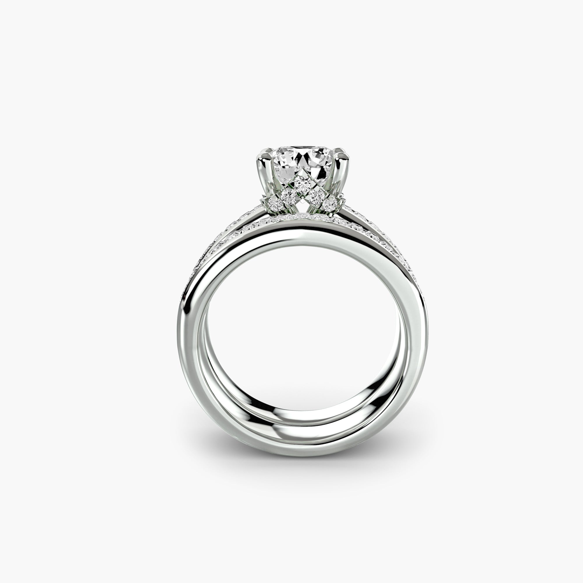 Baguette Channel Solitaire - Jewelry by Cleo