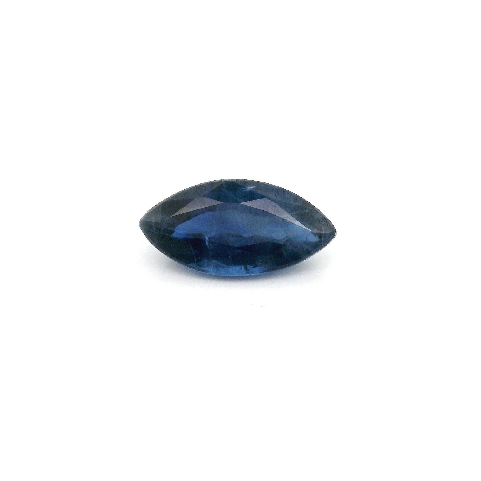 Sapphire blue marquise 1.37ct - Jewelry by Cleo