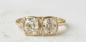 The Amaryllis Duo Ring - Jewelry by Cleo