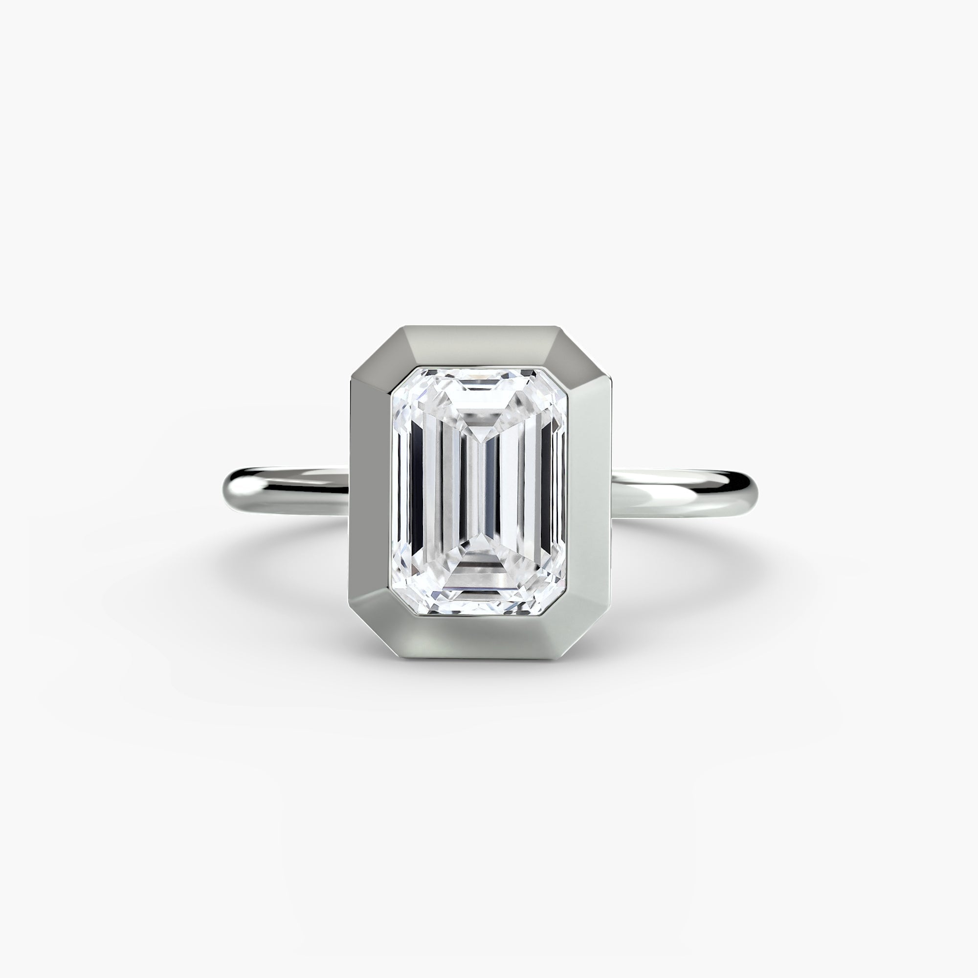 The Bezel Set Solitaire - Jewelry by Cleo