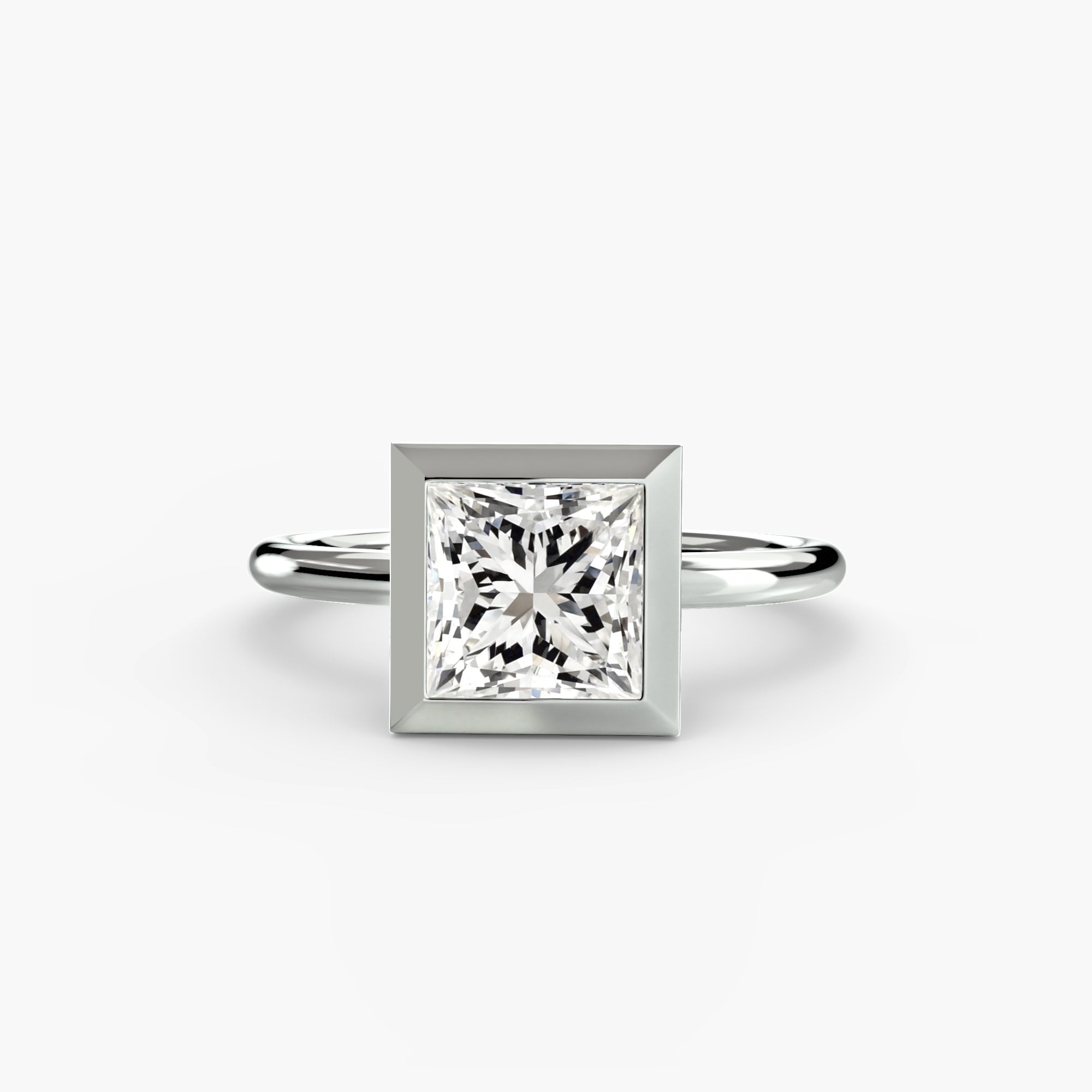 The Bezel Set Solitaire - Jewelry by Cleo