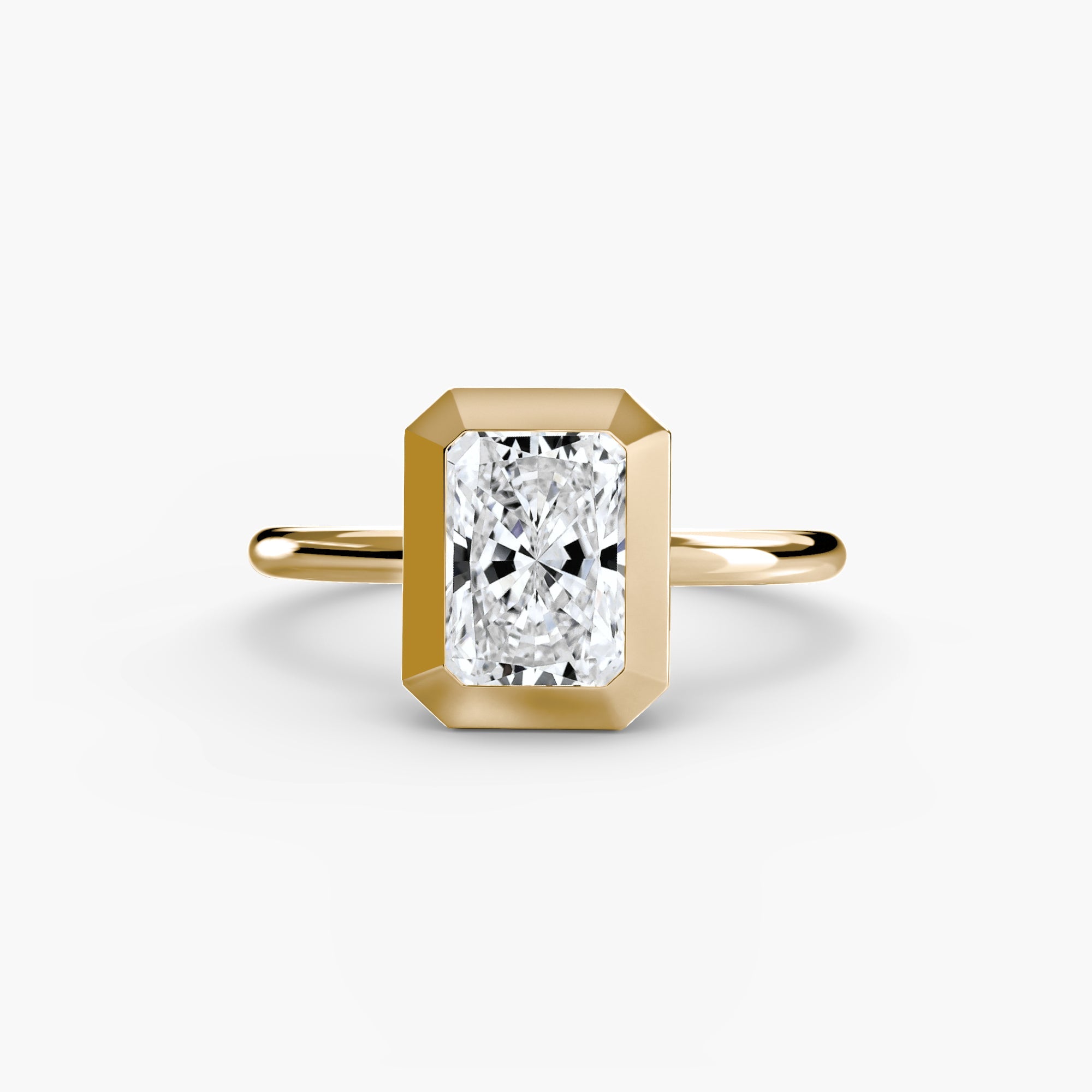 The Bezel Set Solitaire - Jewelry by Cleo