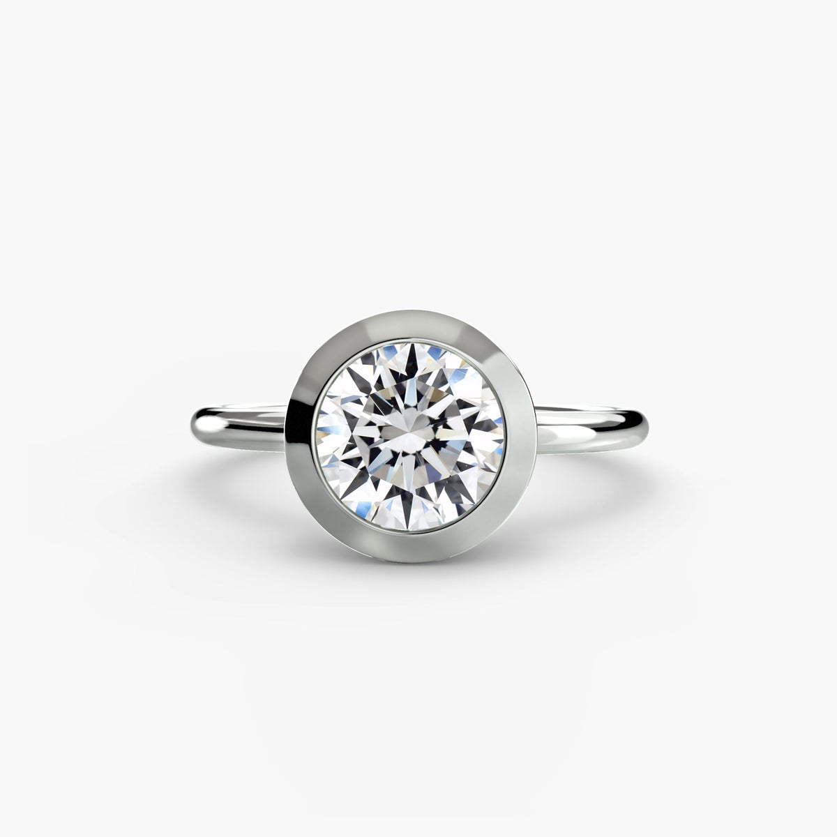 Sleek Bezel Ring for Elegance