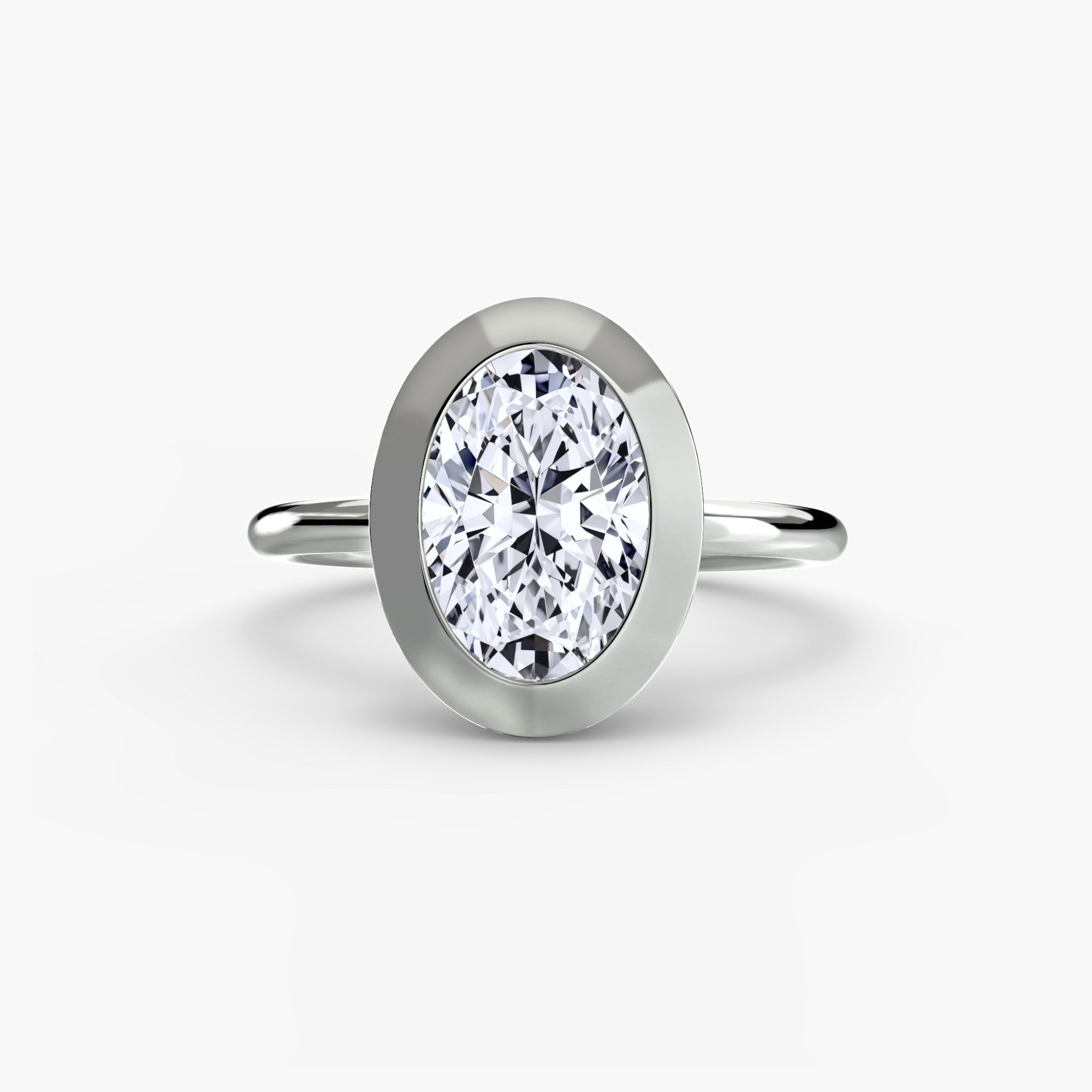 The Bezel Set Solitaire - Jewelry by Cleo