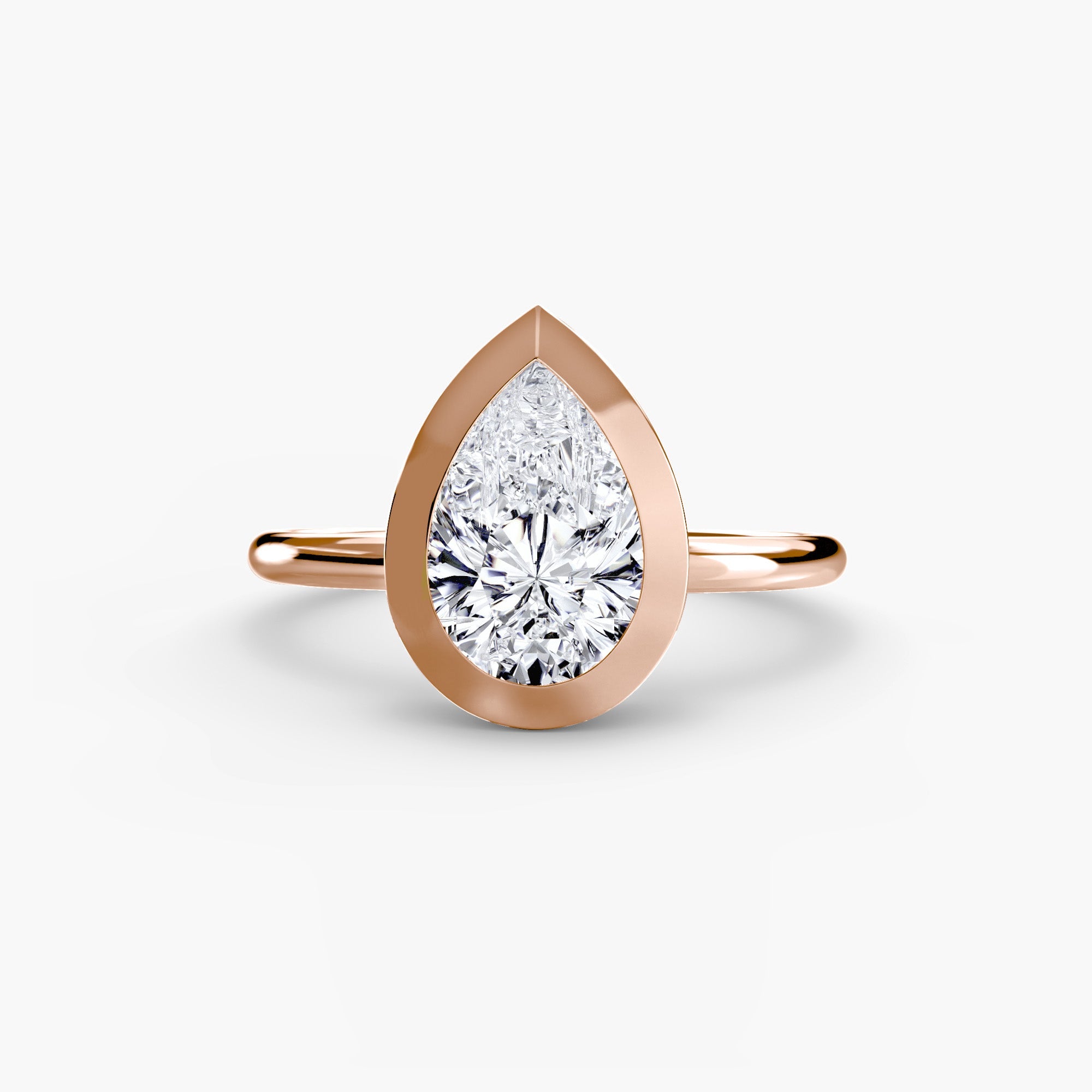 The Bezel Set Solitaire - Jewelry by Cleo