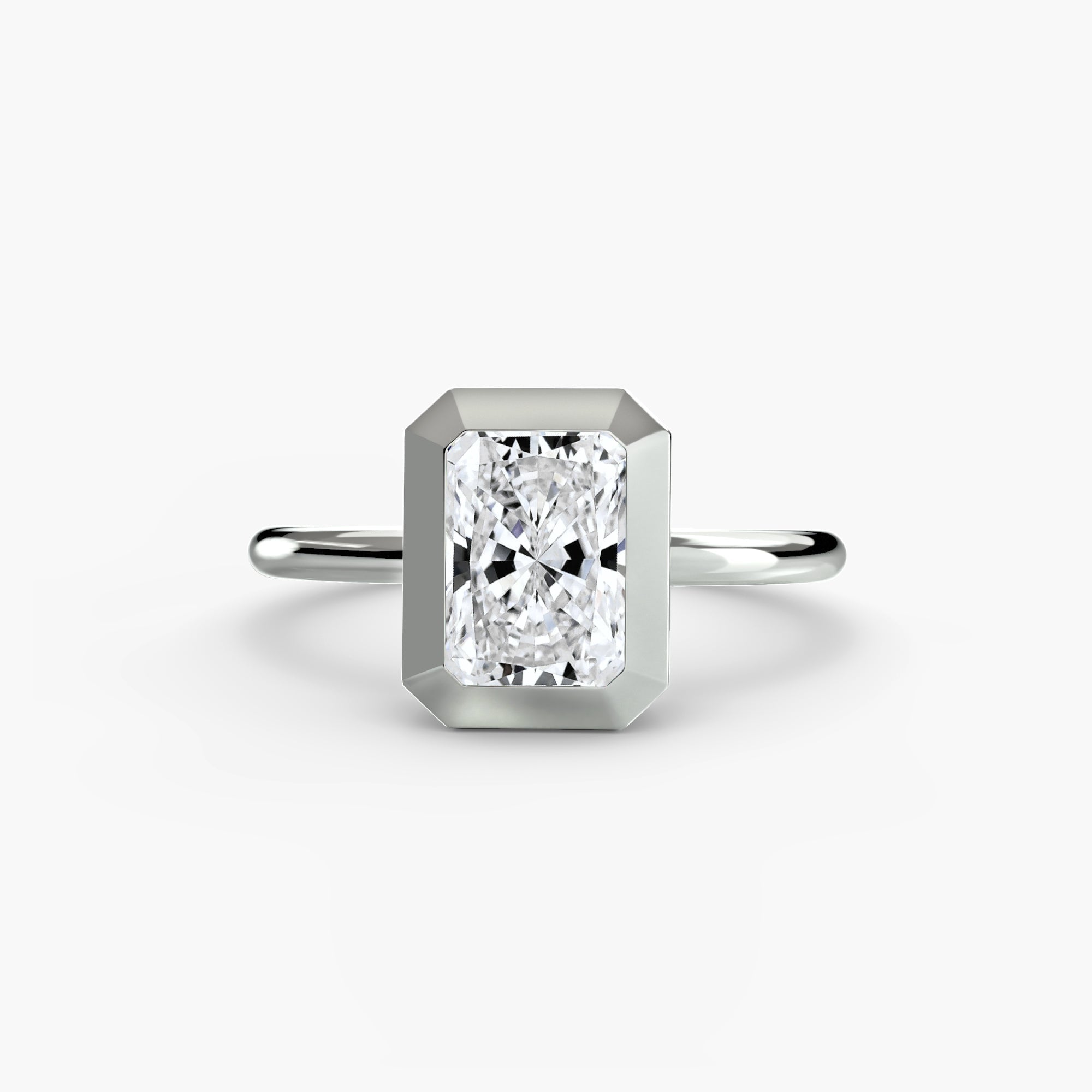 The Bezel Set Solitaire - Jewelry by Cleo