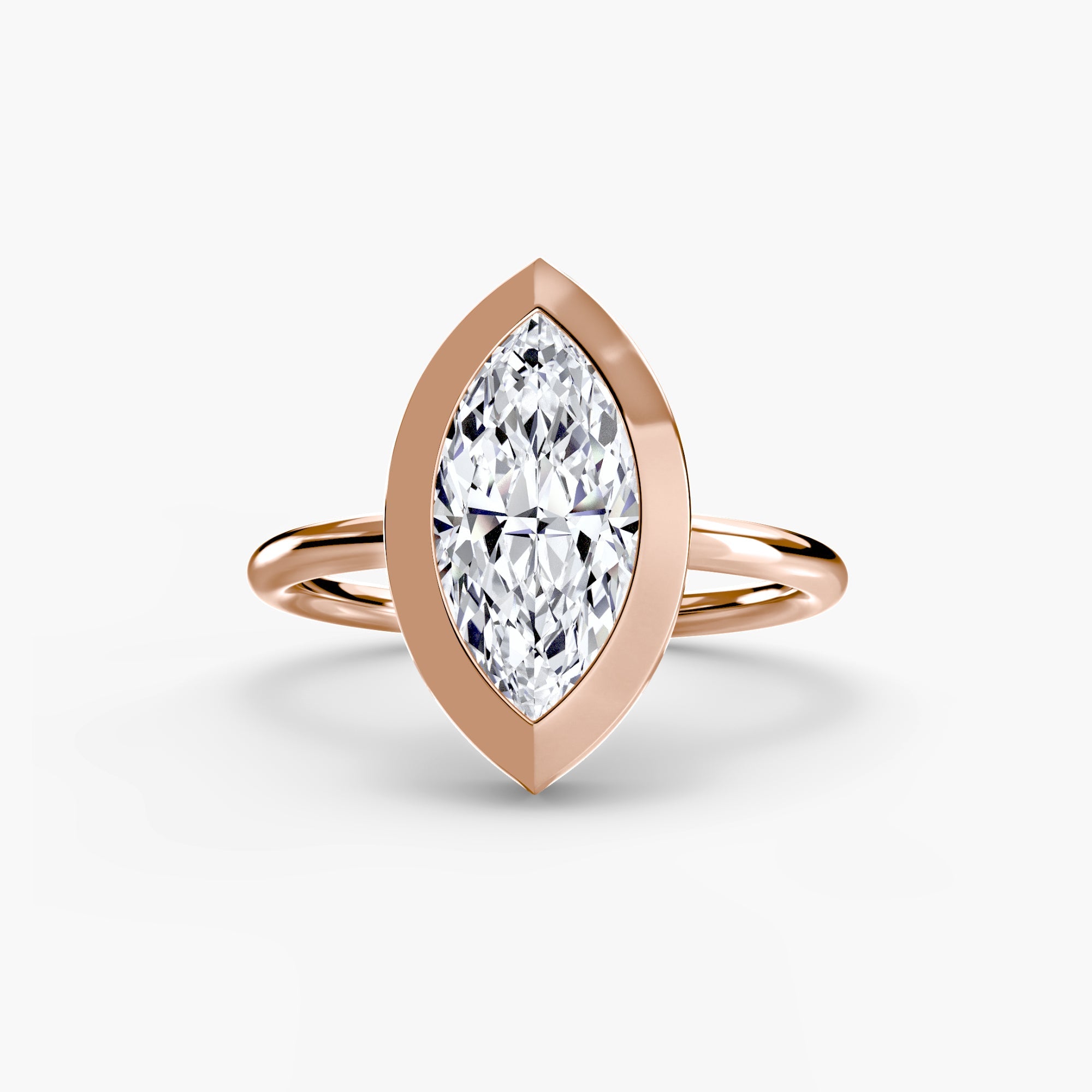 The Bezel Set Solitaire - Jewelry by Cleo