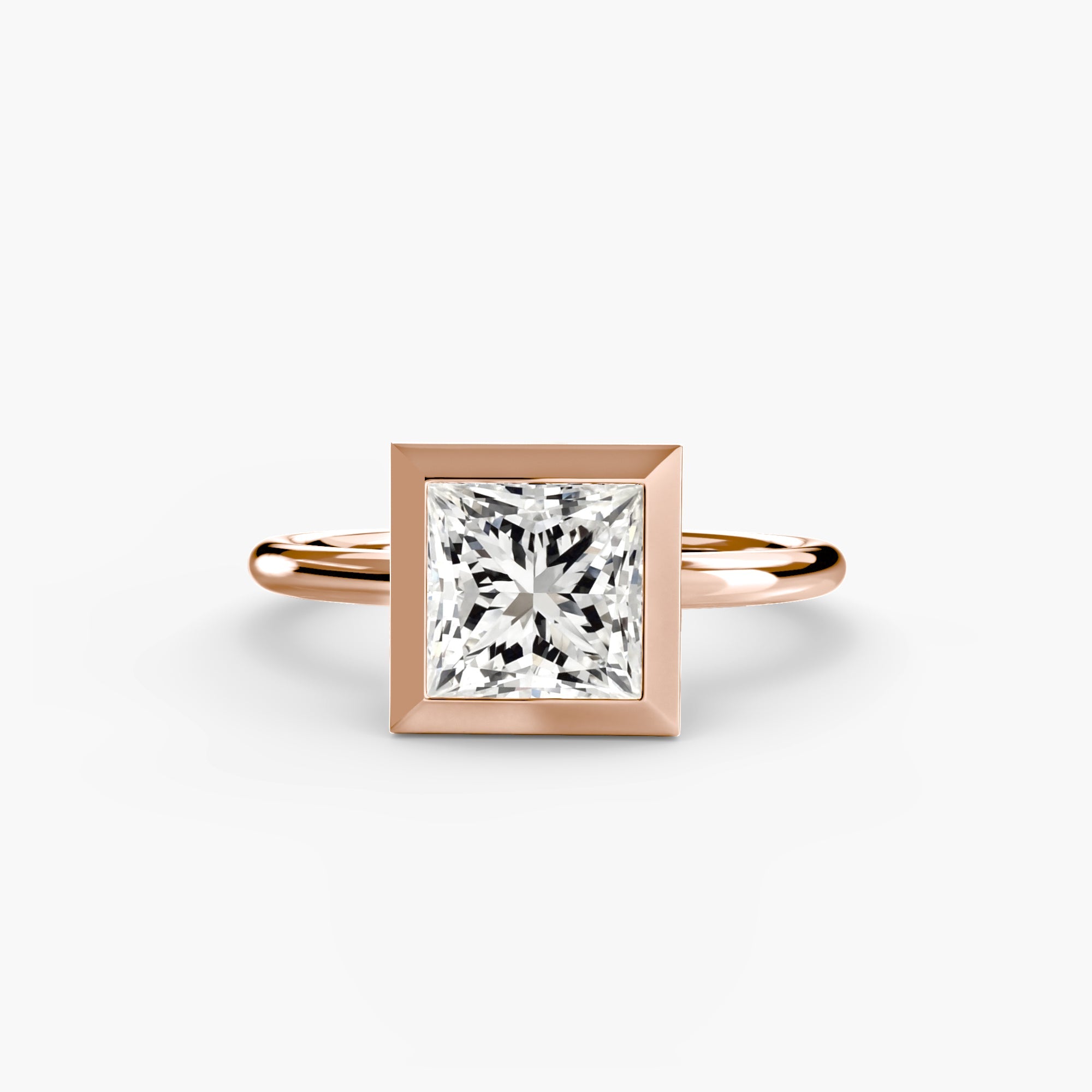 The Bezel Set Solitaire - Jewelry by Cleo