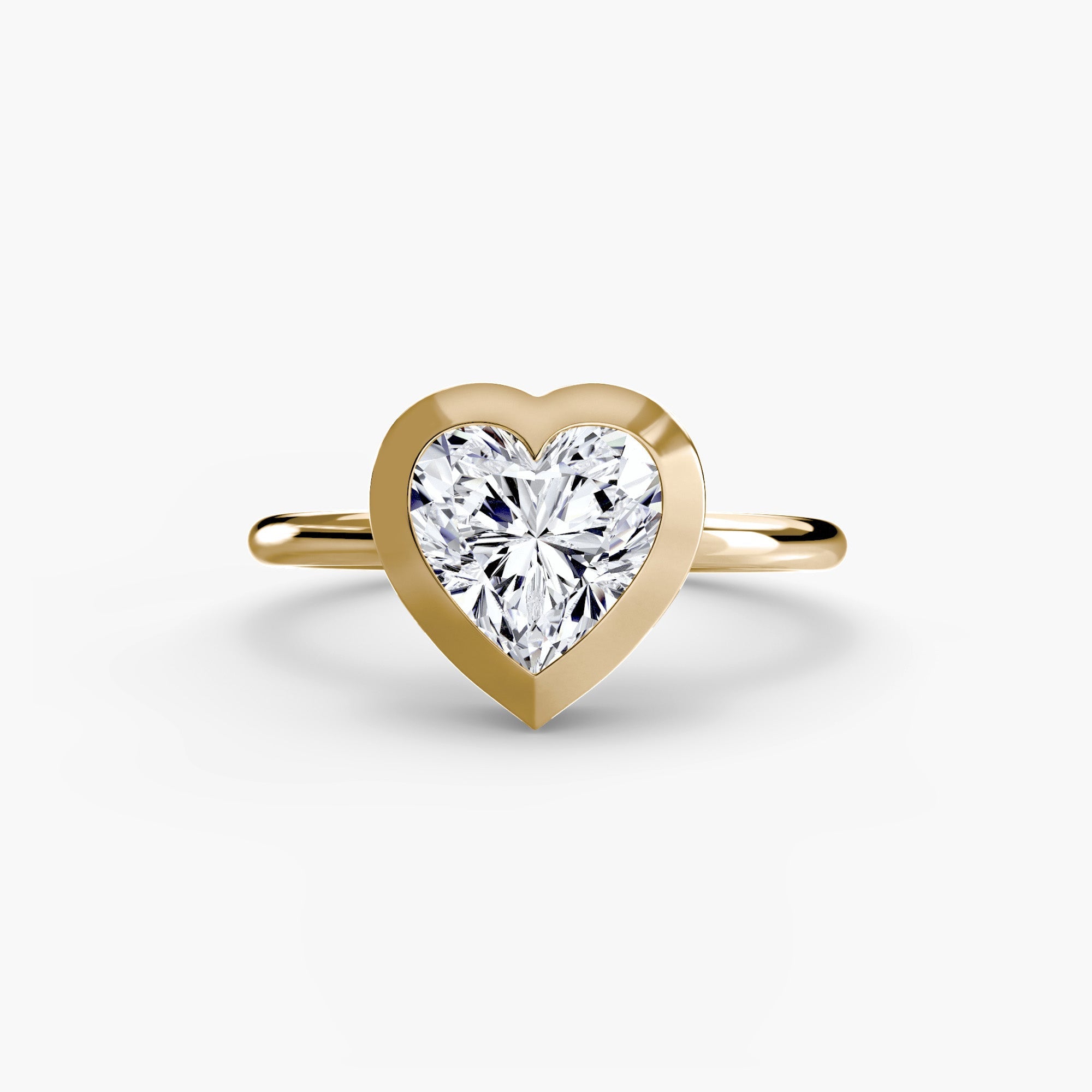 The Bezel Set Solitaire - Jewelry by Cleo