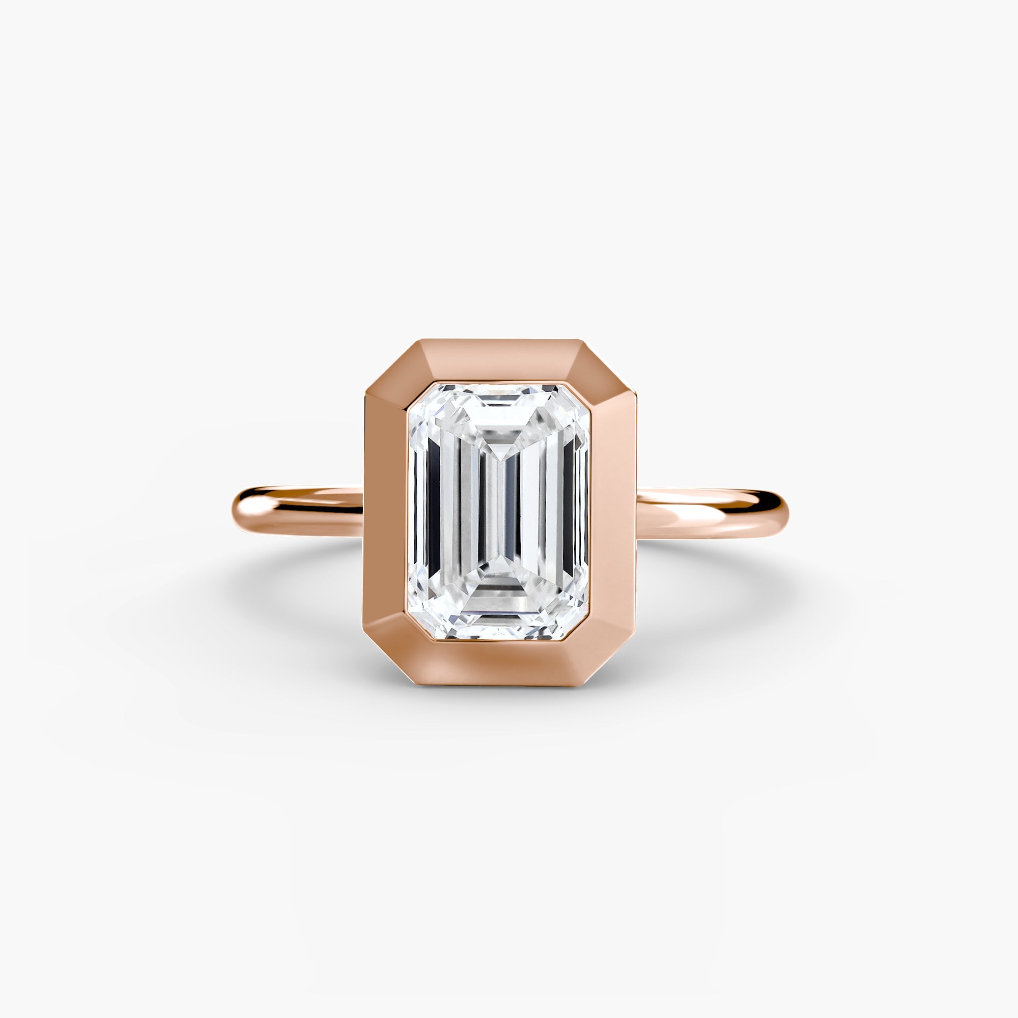The Bezel Set Solitaire - Jewelry by Cleo