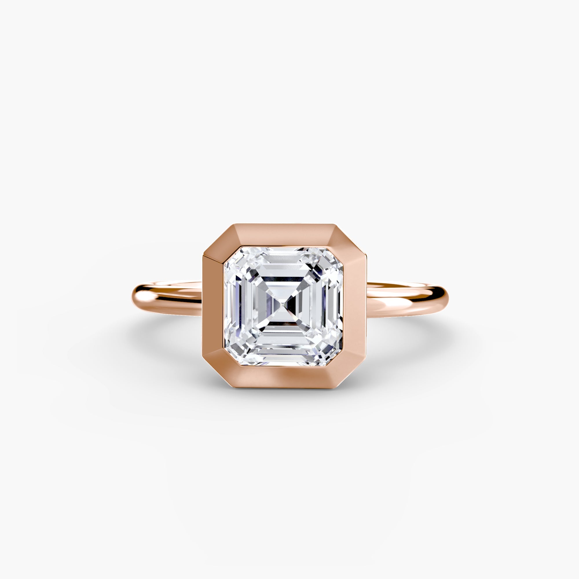 The Bezel Set Solitaire - Jewelry by Cleo