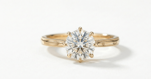 The Octavia Solitaire: 8 - Prong Milgrain Heirloom - Jewelry by Cleo