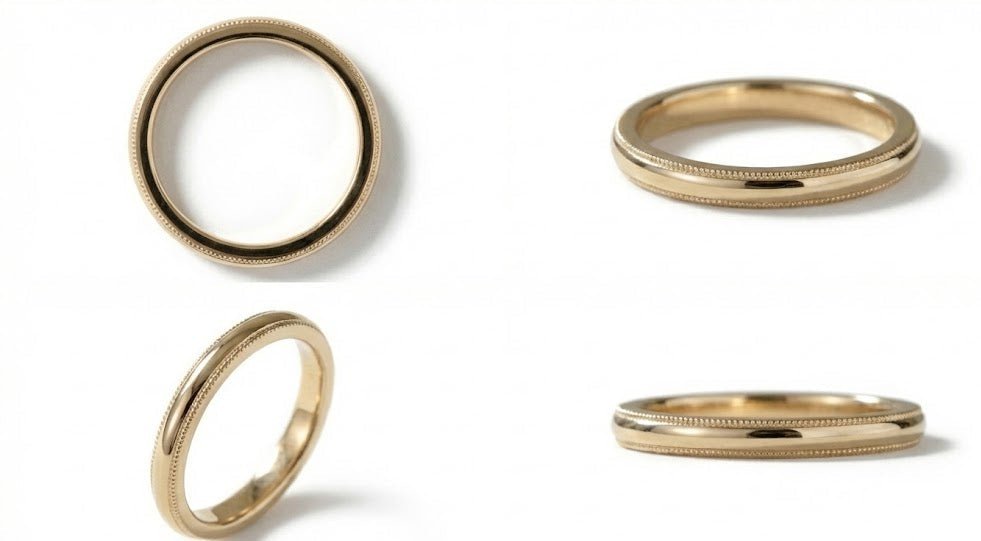 The Timeless Milgrain Wedding Band - Jewelry by Cleo