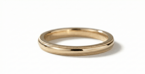 The Timeless Milgrain Wedding Band - Jewelry by Cleo