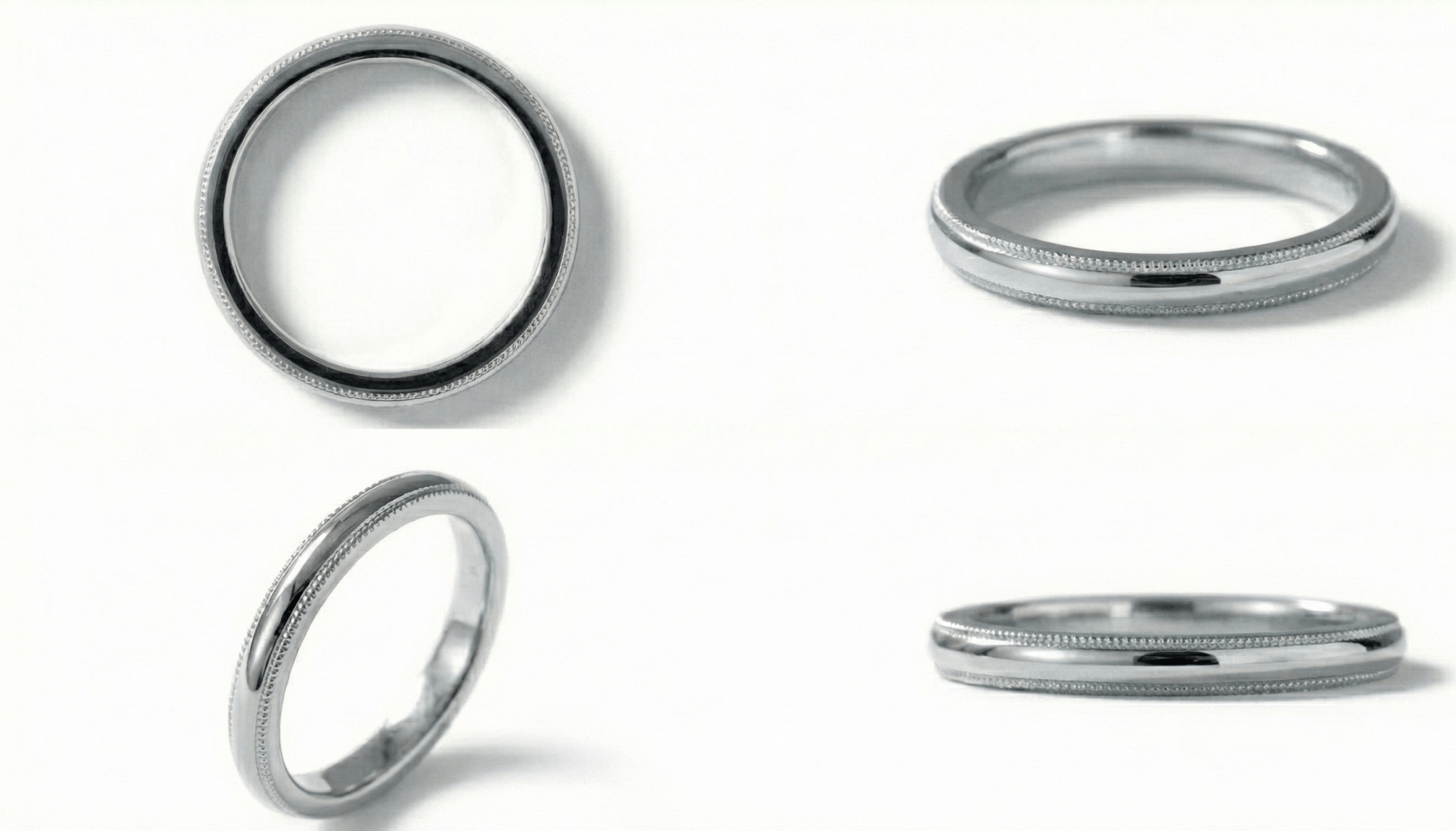 The Timeless Milgrain Wedding Band - Jewelry by Cleo