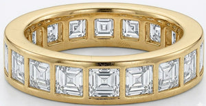 The Waldorf Asscher Eternity Band - Jewelry by Cleo
